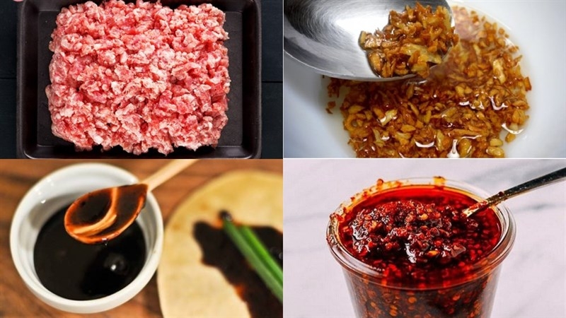 Nguyên liệu làm nem nướng bằng lò than