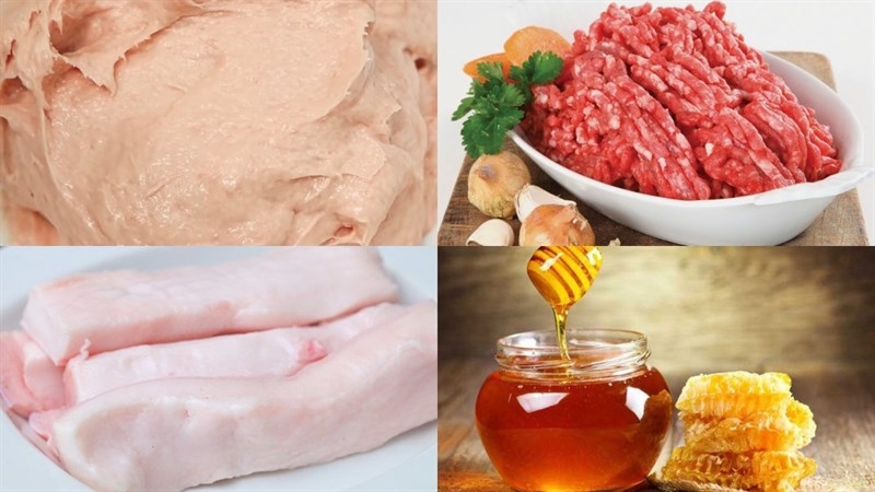 Nguyên liệu làm nem nướng bằng chảo