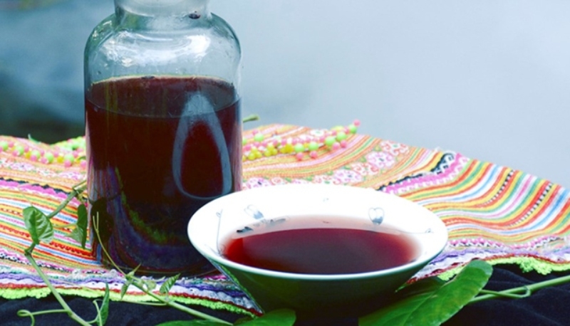 Cách làm rượu nếp cẩm hình 4