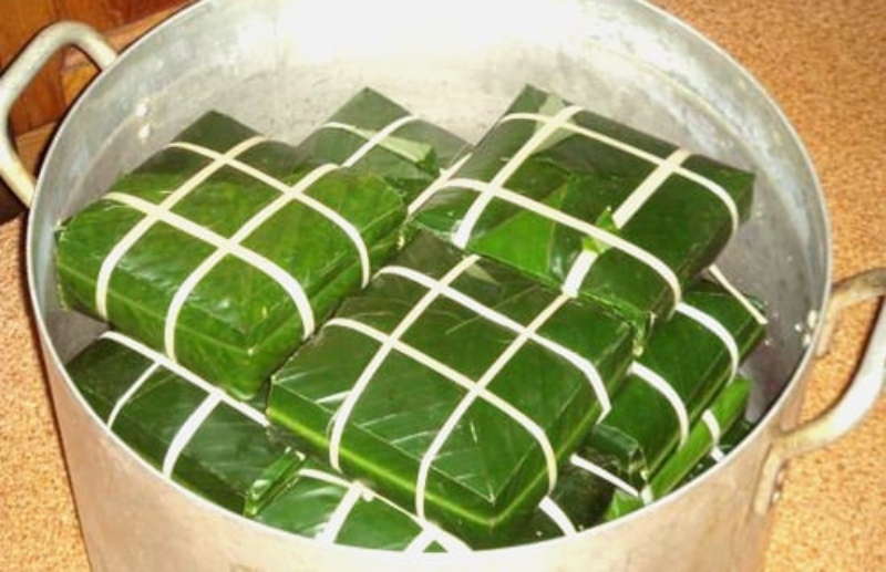 Cách làm bánh chưng hình 6