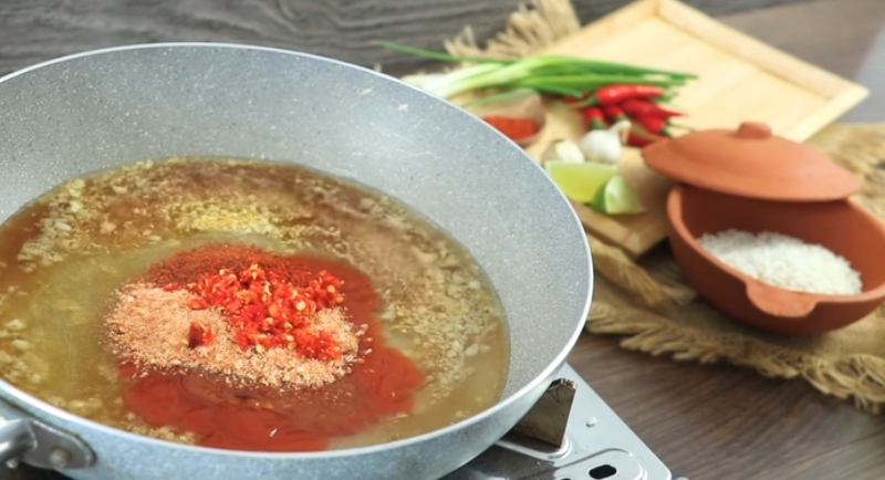 Cách làm cơm cháy hình 2