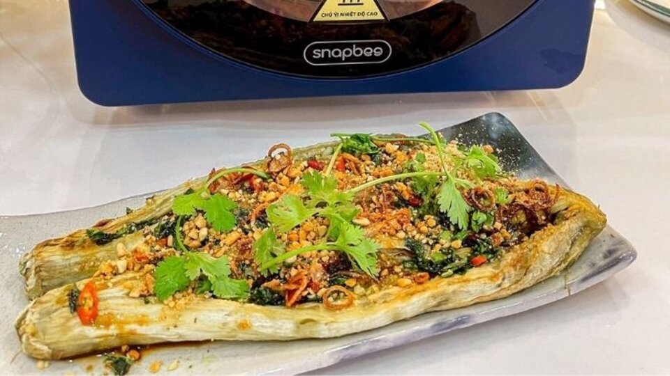 Cà tím nướng