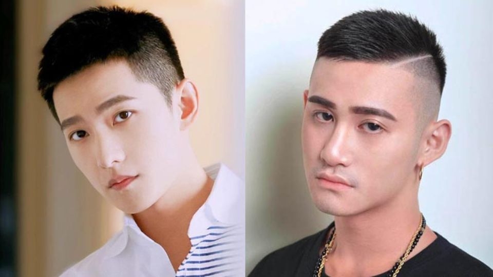 Kiểu undercut mặt tròn