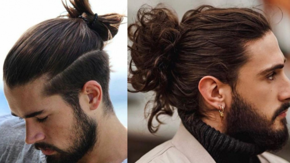 Kiểu Man Bun undercut