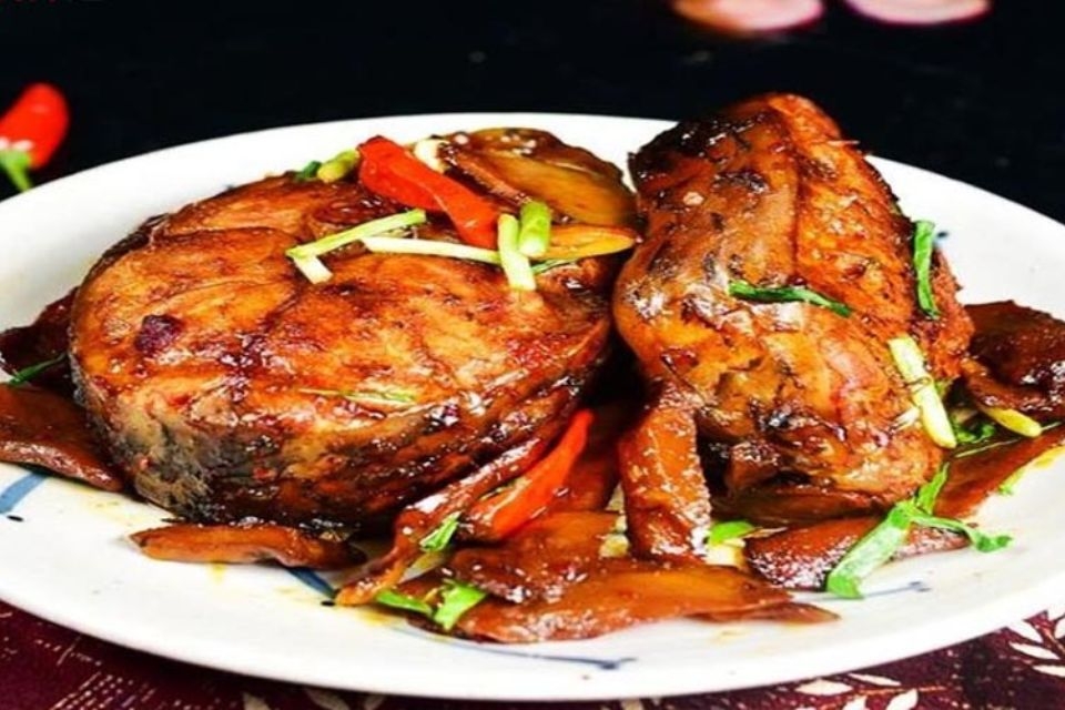 Cá kho riềng
