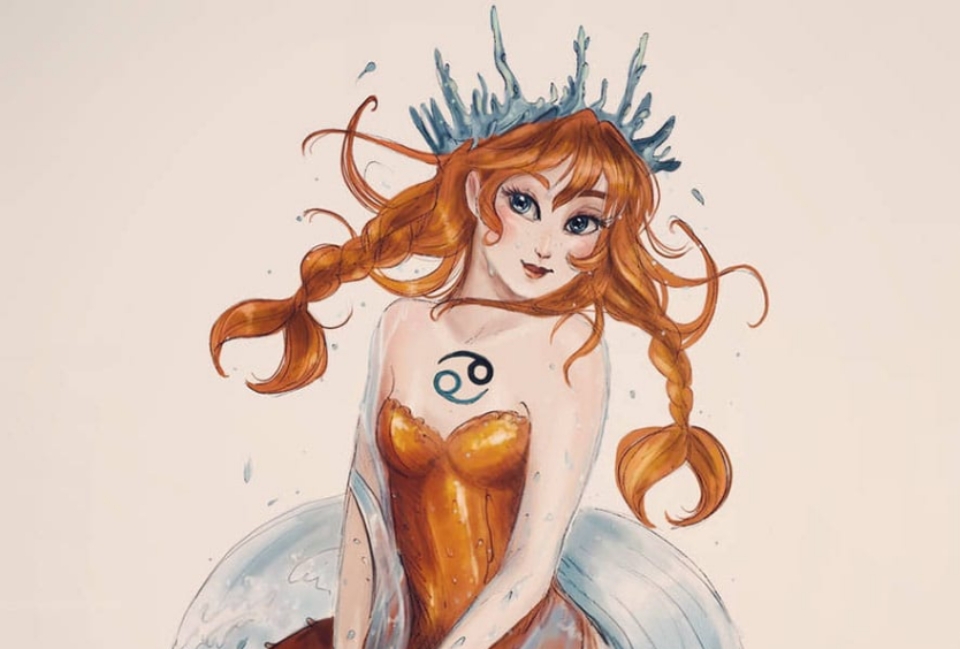 Cung Cự Giải nữ đa cảm nhưng cũng rất dịu dàng