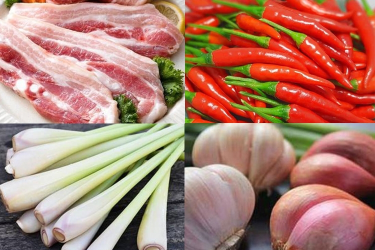 Mách chị em cách làm thịt rang sả ớt đậm đà (Hình 1)