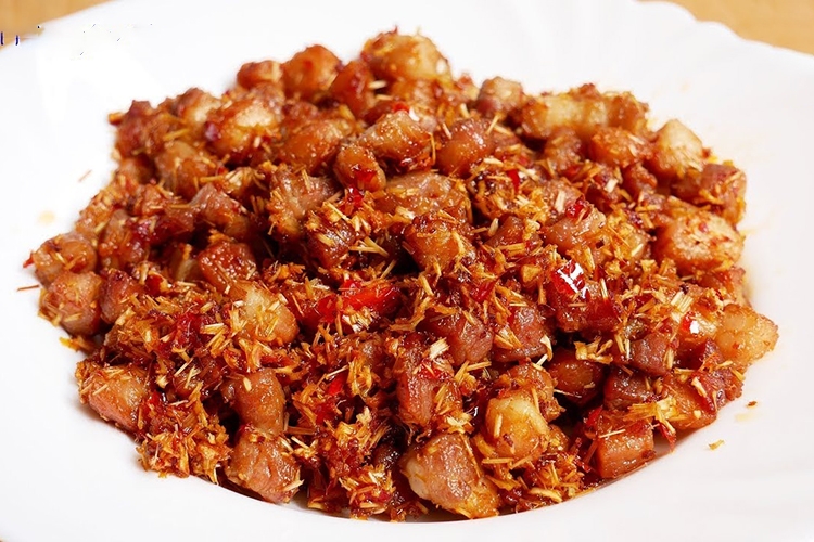 Mách chị em cách làm thịt rang sả ớt đậm đà (Hình 6)