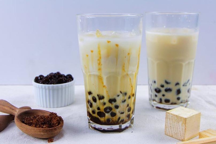Học cách làm sữa tươi trân châu đường đen tại nhà (Hình 5)