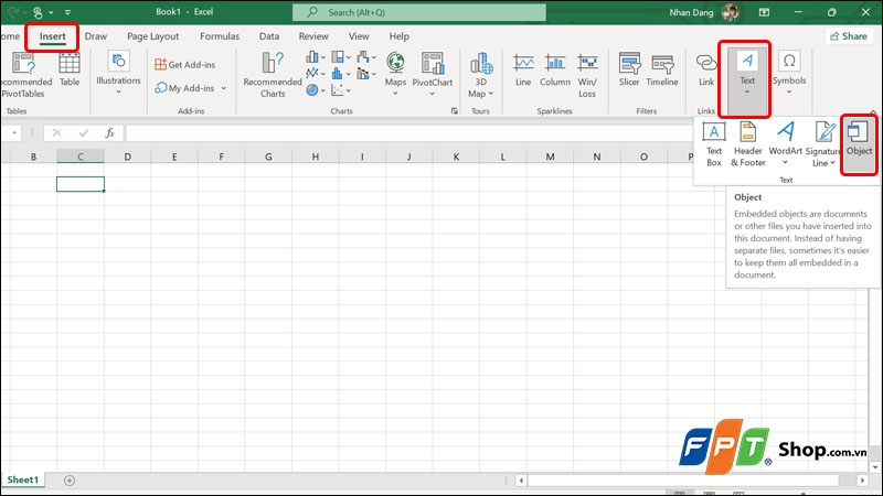 Cách chèn video vào Excel - hình 3