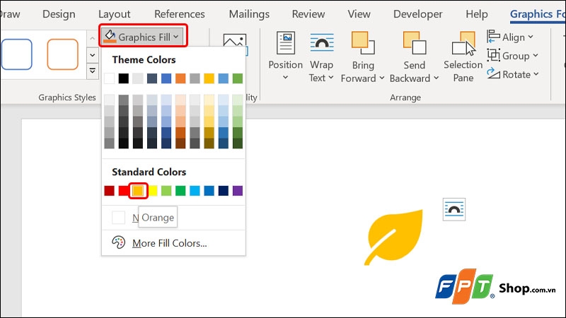 Thêm icon trong Word - hình 6