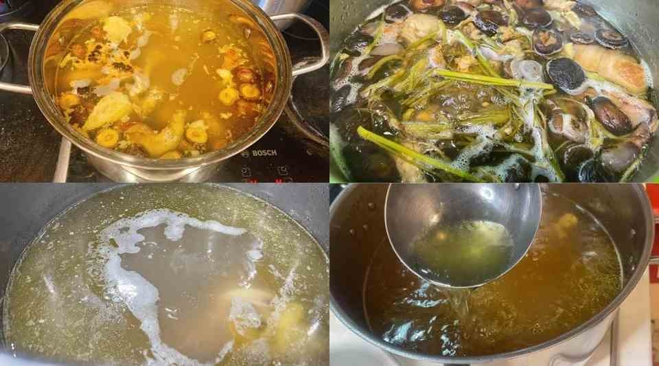 Thử vị vừa ăn cho nước dùng bún thang