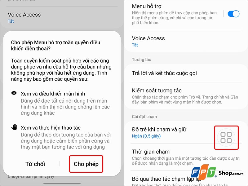 Bật nút home ảo Samsung - hình 4