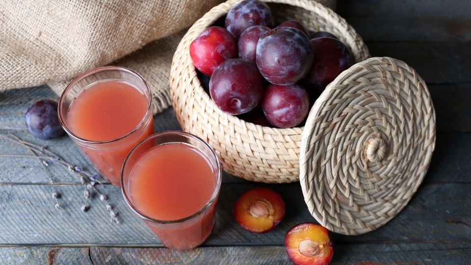 nước ép mận