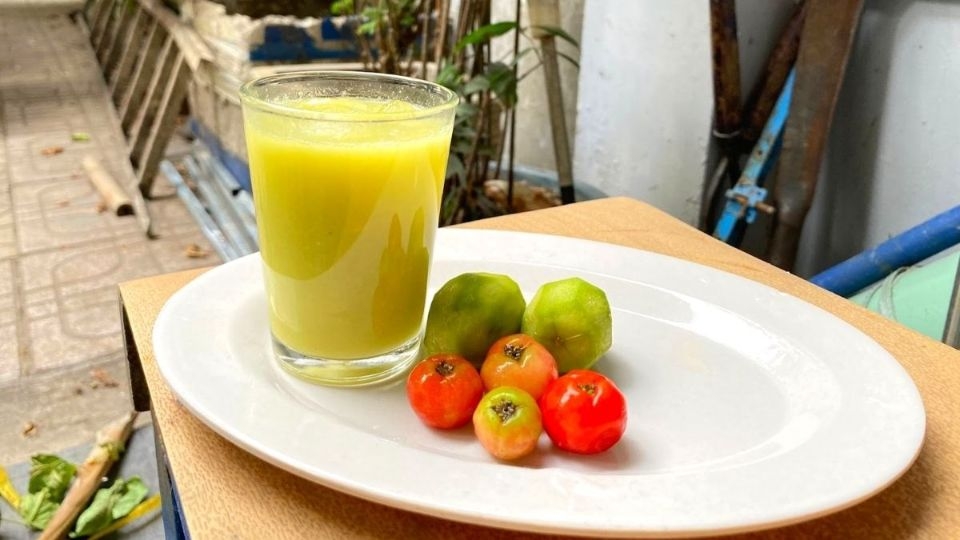 nước ép sơ ri