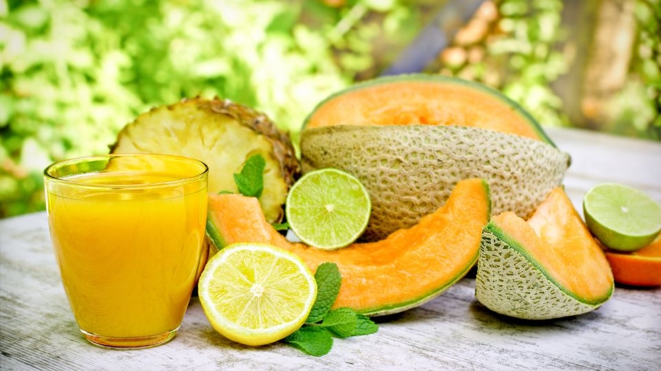nước ép dưa lưới