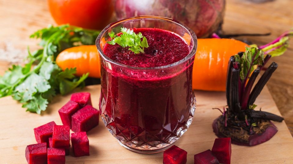 nước ép củ dền