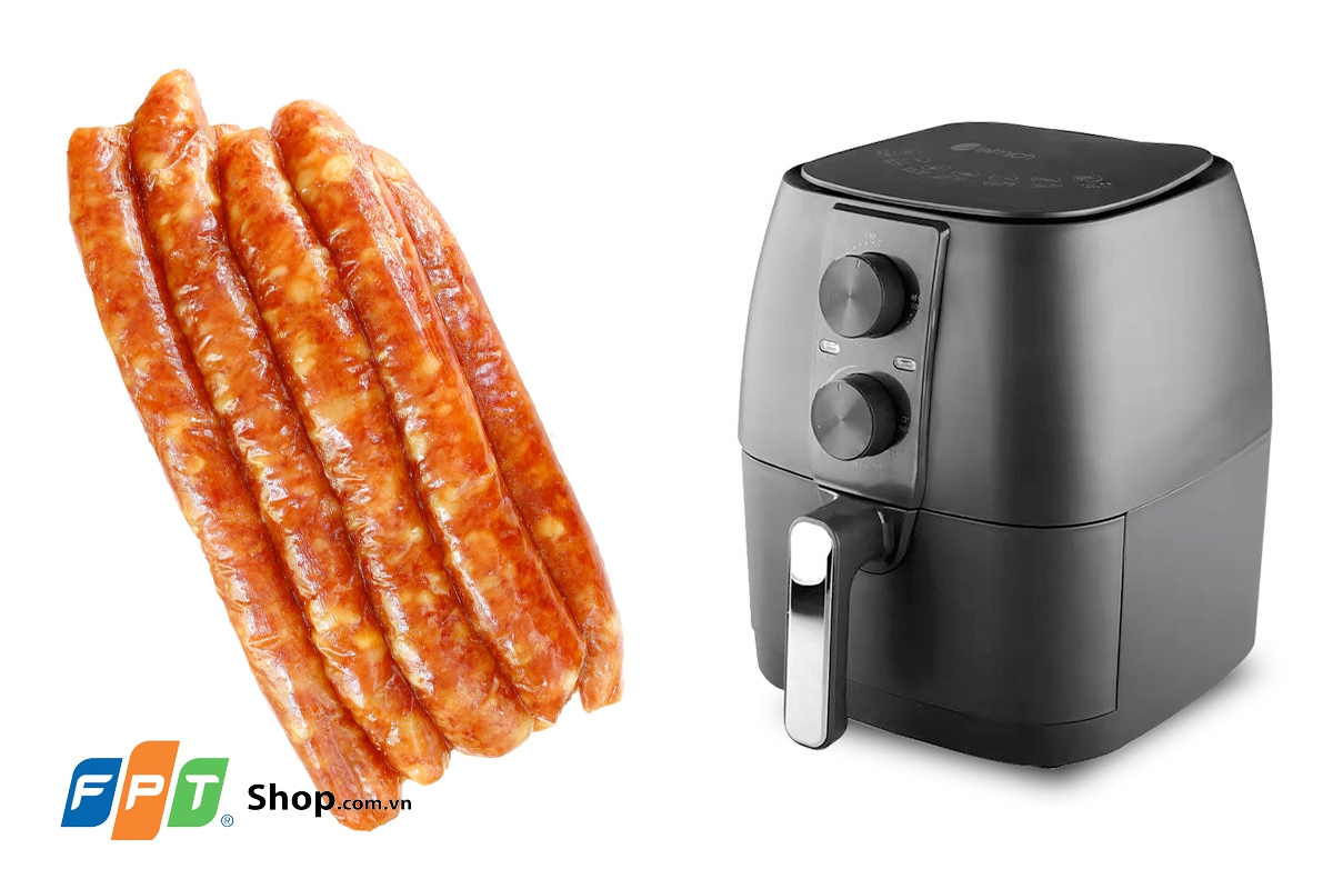 cách chiên lạp xưởng - hình 5