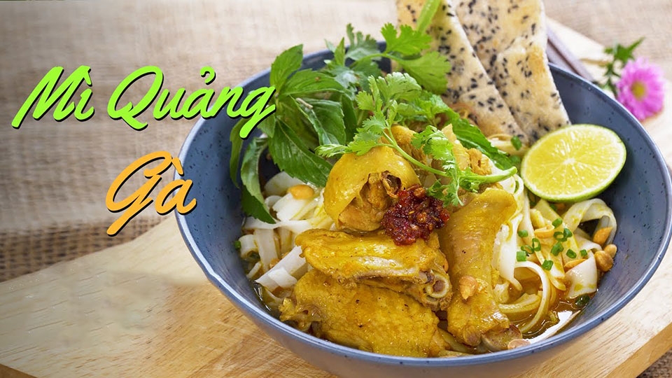 Cách nấu mì Quảng gà - Ảnh 01
