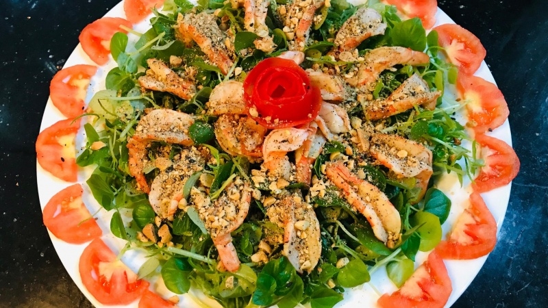 gỏi rau càng cua 3