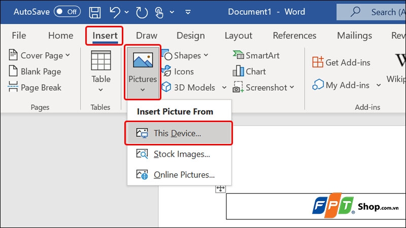 Cách ghép ảnh trong Word- hình 3