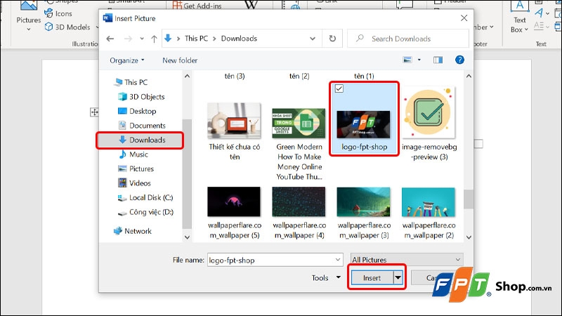 Cách ghép ảnh trong Word- hình 4