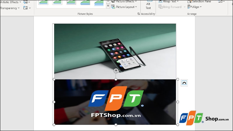 Cách ghép ảnh trong Word- hình 6