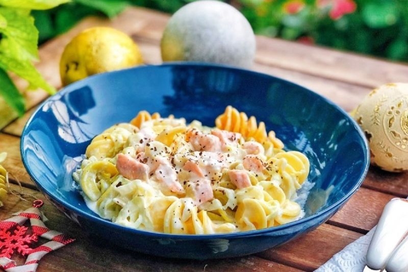 Cách thức chế biến món nui sốt kem hải sản béo ngậy