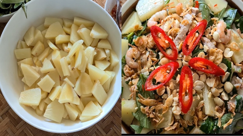 Gỏi sake tôm thịt thanh đạm, dễ làm