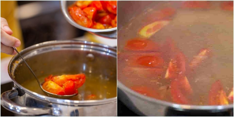 Chế biến nước dùng cho món ăn