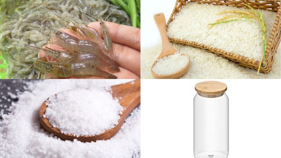 cách làm mắm tép 1