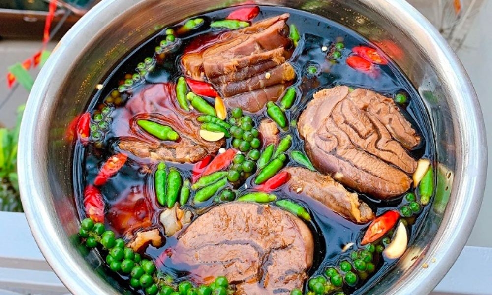 Bò hầm nước tương