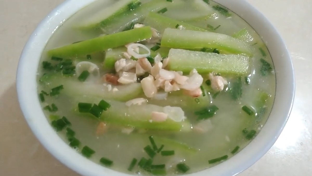 cách nấu canh bí đao chay 11