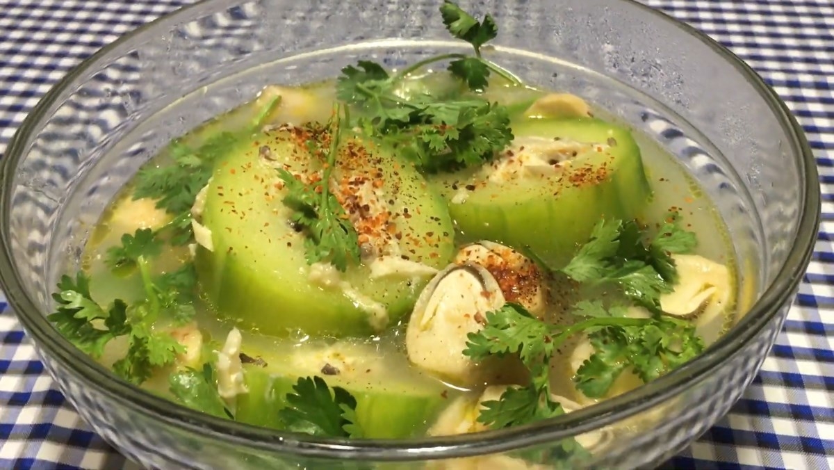 cách nấu canh bí đao chay 8