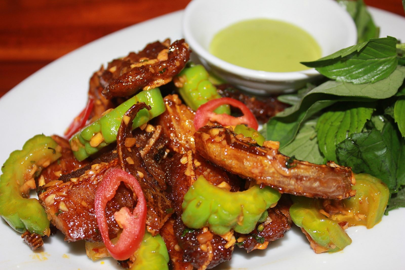 Cá đuối chiên giòn