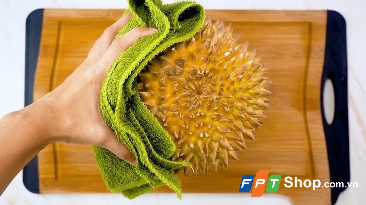 cách bổ sầu riêng - hình 1