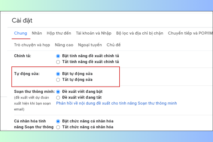 Cách tắt kiểm tra chính tả trong Gmail - hình 3
