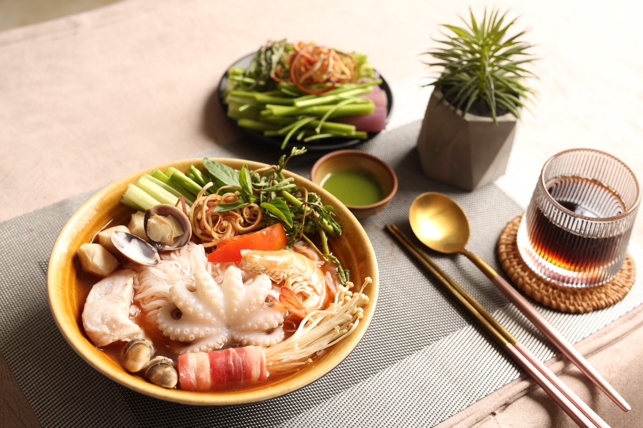 món bún hải sản