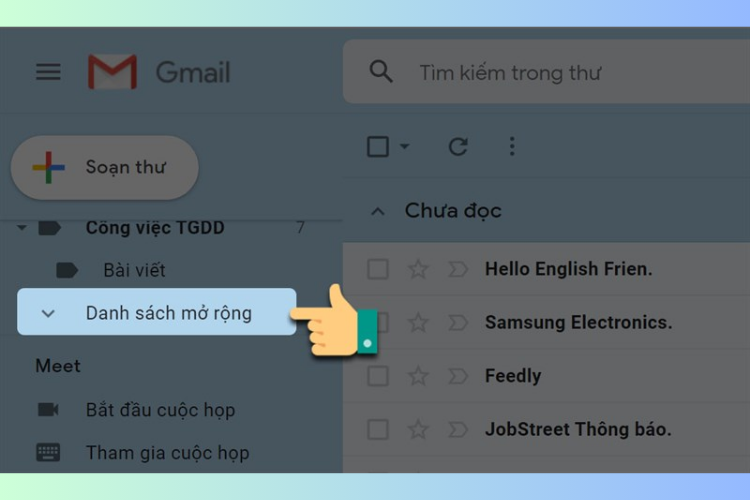 Hướng dẫn tạo folder trong Gmail trong một nốt nhạc - hình 1