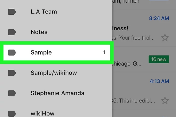 Hướng dẫn tạo folder trong Gmail trong một nốt nhạc - hình 7