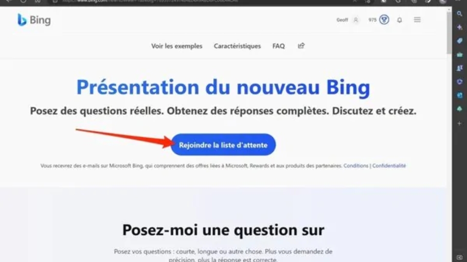 Tham gia vào danh sách chờ của Microsoft