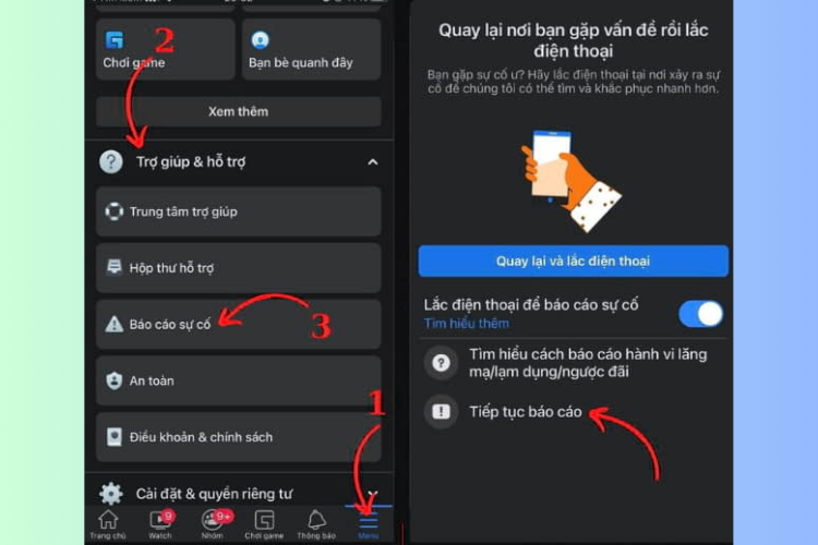 Số tổng đài Facebook 1