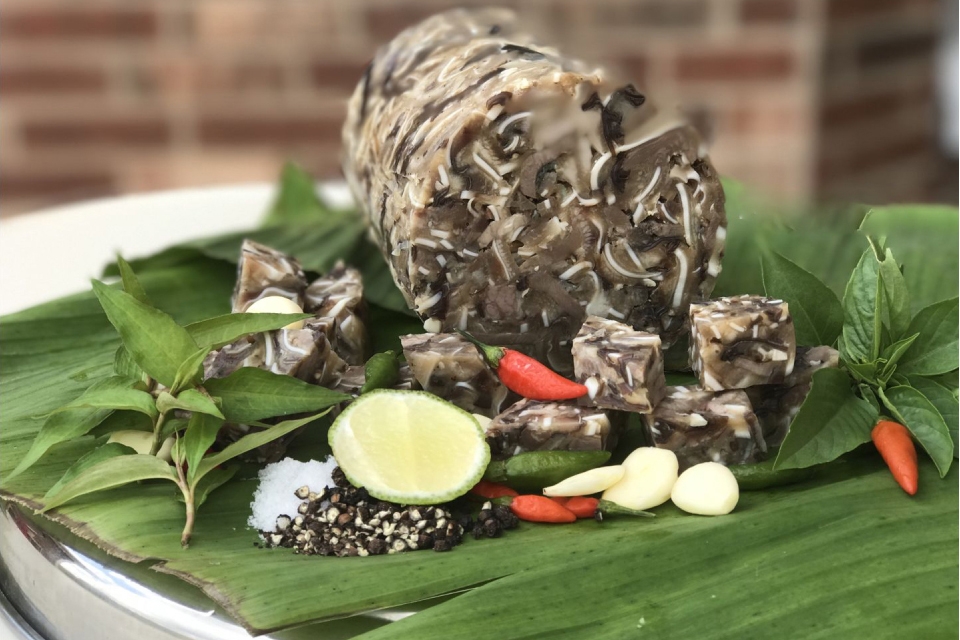 Món giò thủ sau khi hoàn thành