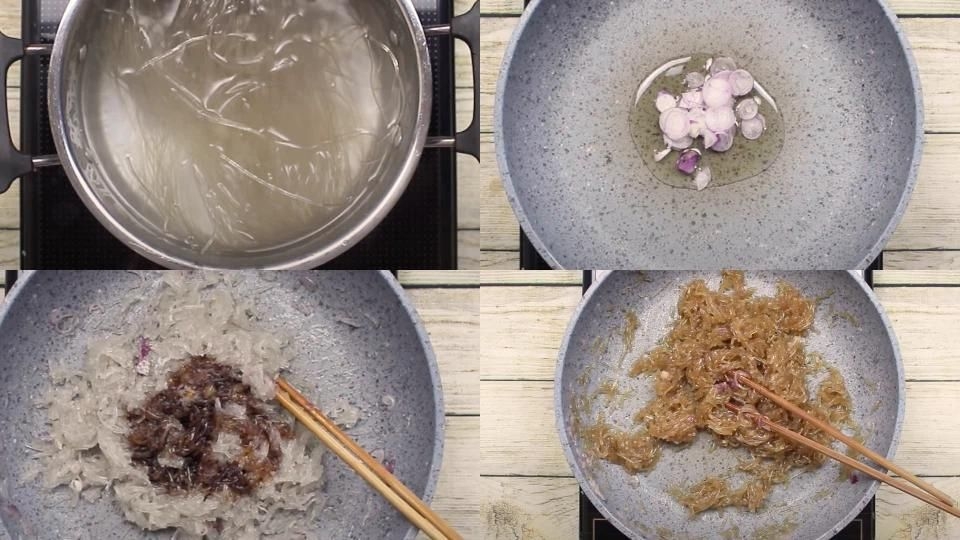 Cách làm nhân bánh Hotteok mặn