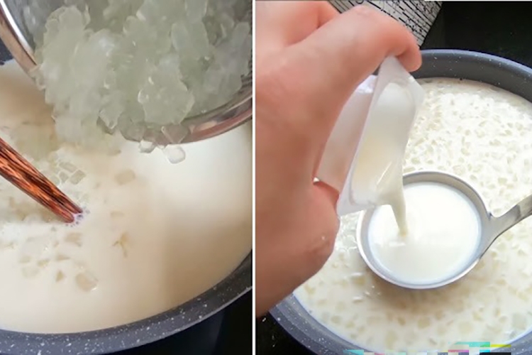 Cách làm sữa chua nha đam mát lạnh (hình 4)