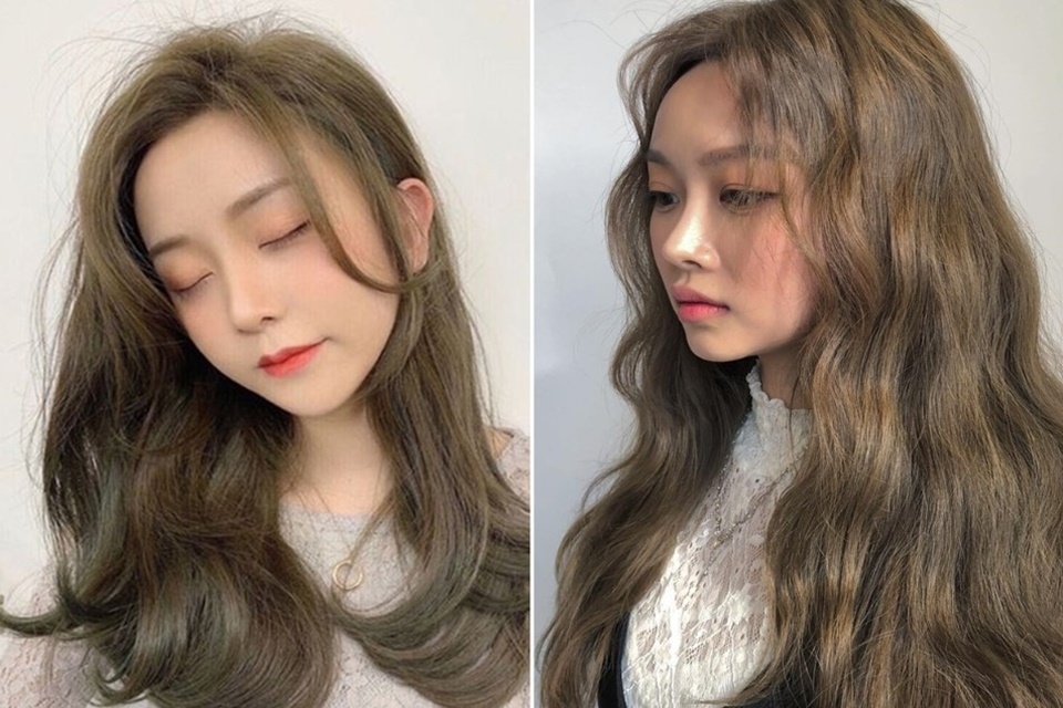 Uốn sóng lơi dài kiểu Trung Quốc