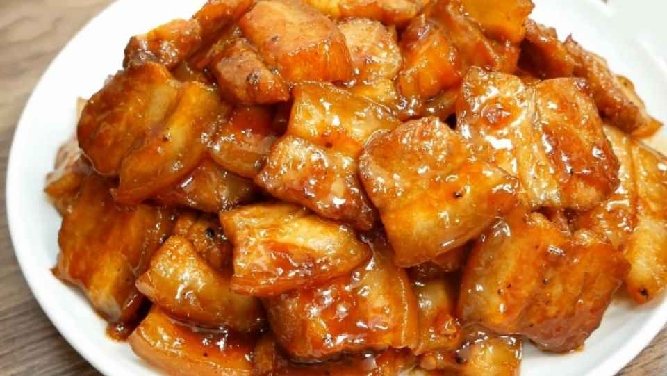 Món thịt khìa nước dừa thơm đậm vị