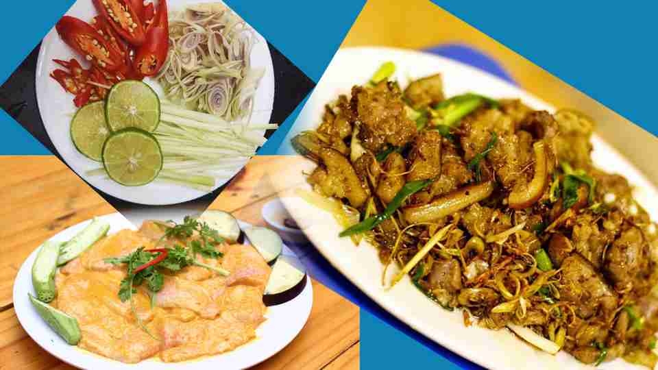 Thưởng thức món dê xào hấp dẫn