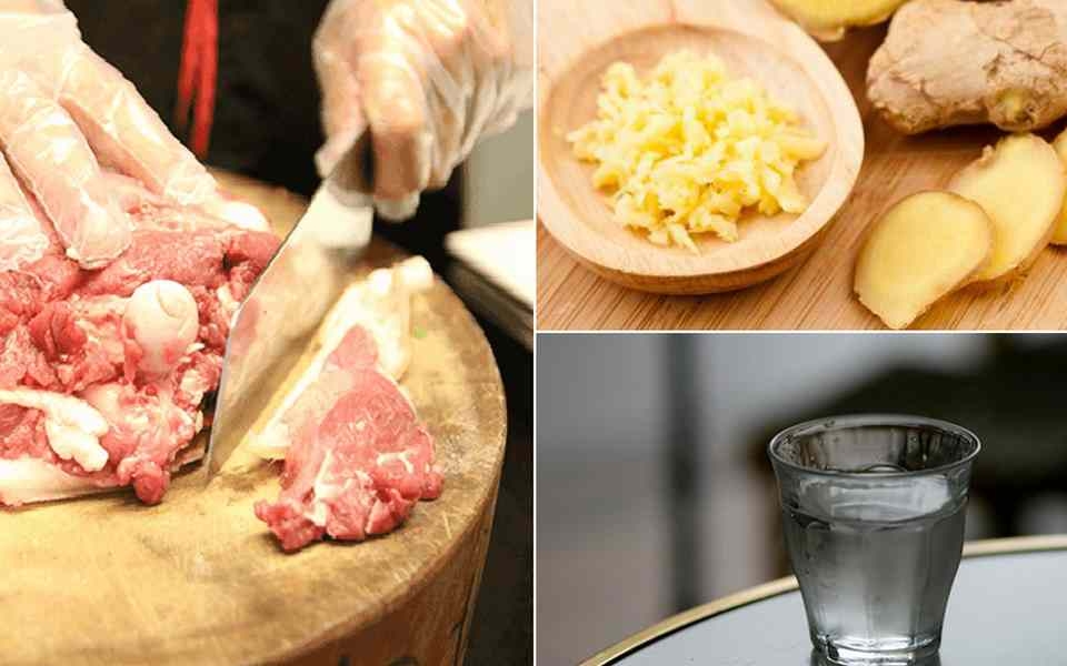 Các bước sơ chế thịt cơ bản