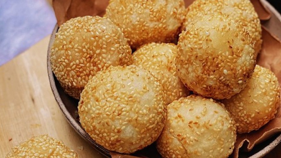 Bánh rán nhân đậu xanh